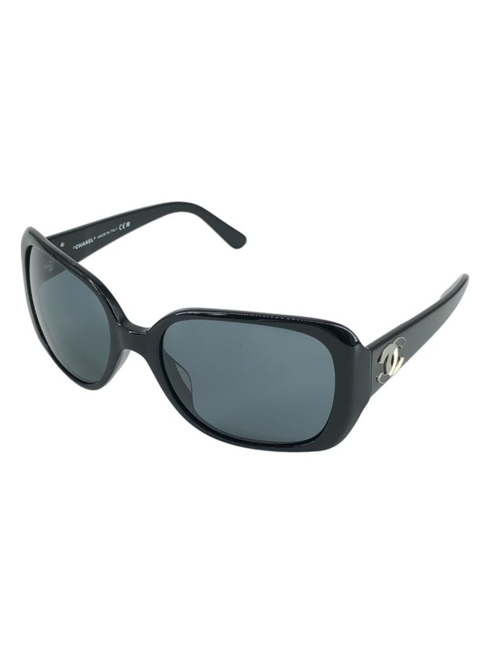 Chanel CC Logo Sunglasses Black Eyewear